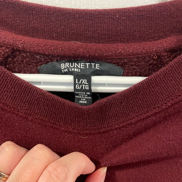 Brunette The Label crewneck sweater “Pinot Please” - Picture 2 of 3
